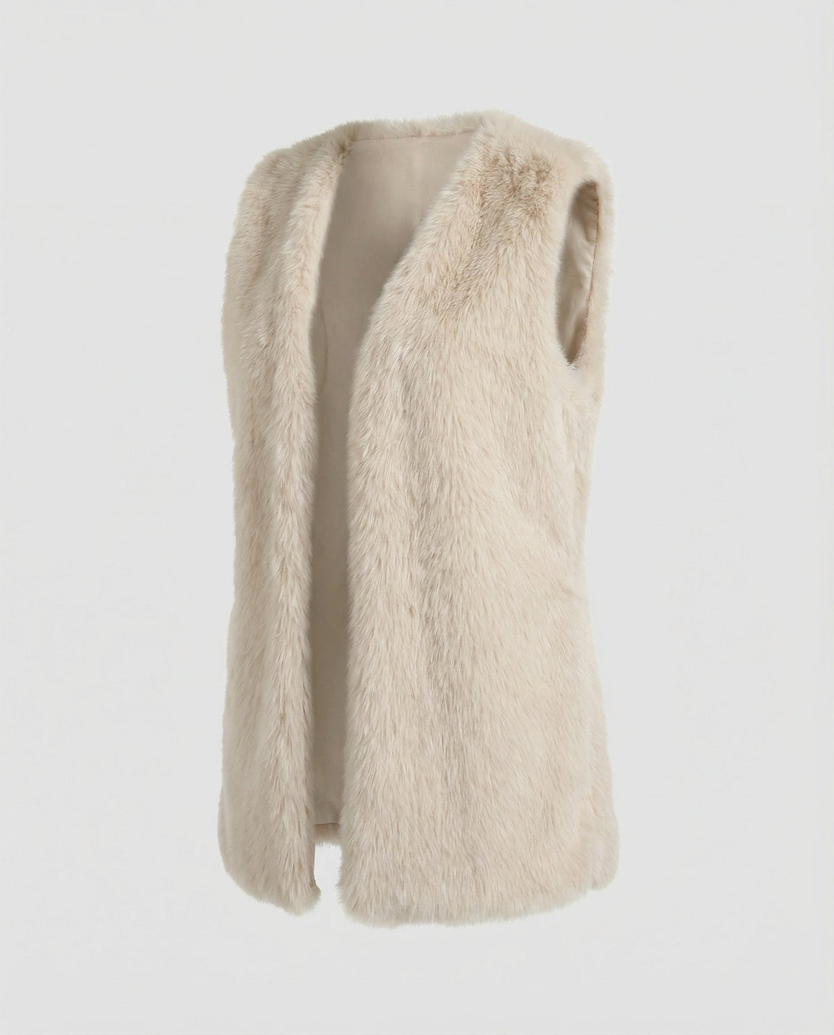 Ladies Faux Fur Vest