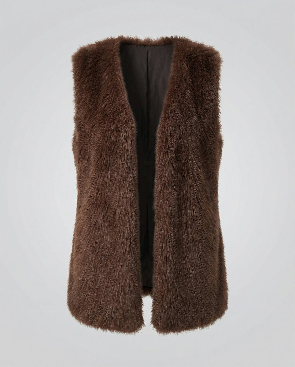 Ladies Faux Fur Vest