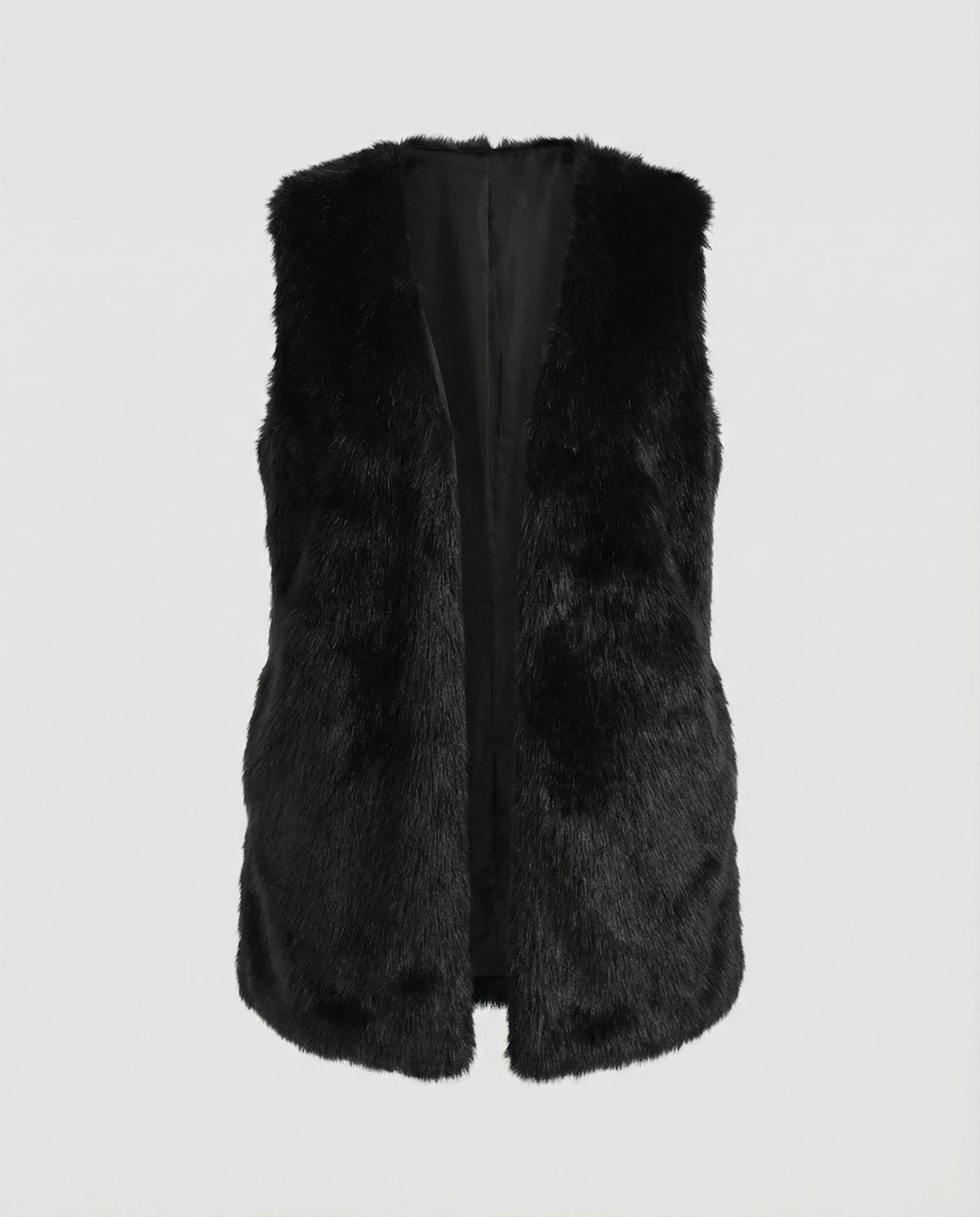 Ladies Faux Fur Vest