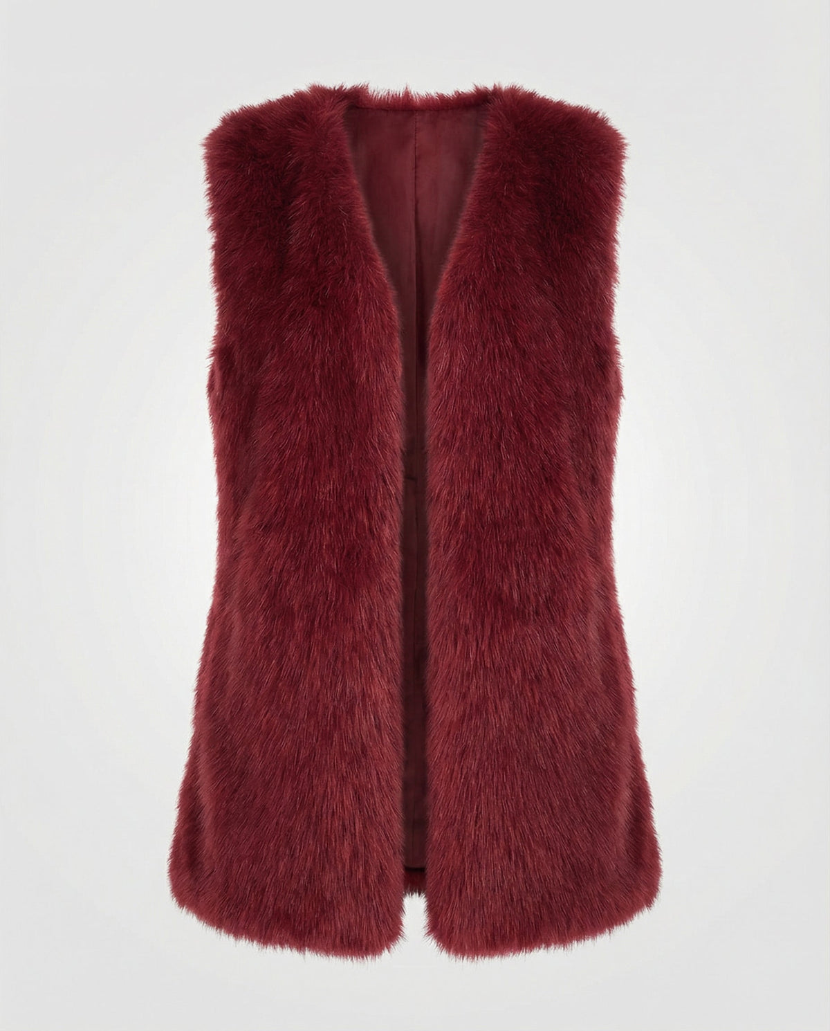 Ladies Faux Fur Vest