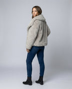 Women's Elegant Faux Fur Jacket