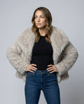 Women's Elegant Faux Fur Jacket