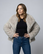 Women's Elegant Faux Fur Jacket