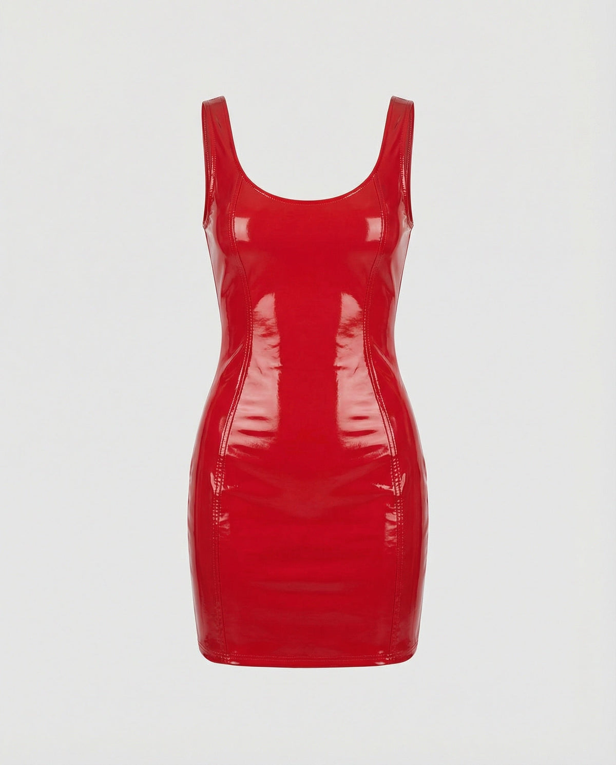 Women's fitted evening dress - product shot