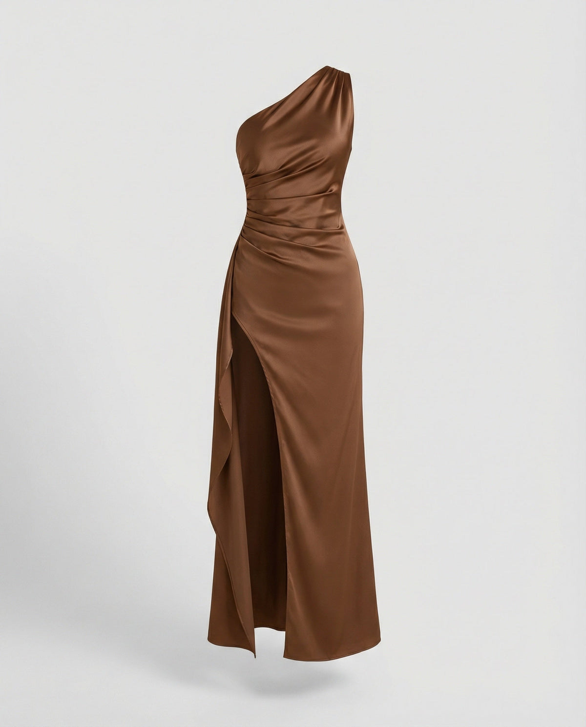 Elegant evening dress one-shouldered - product shot