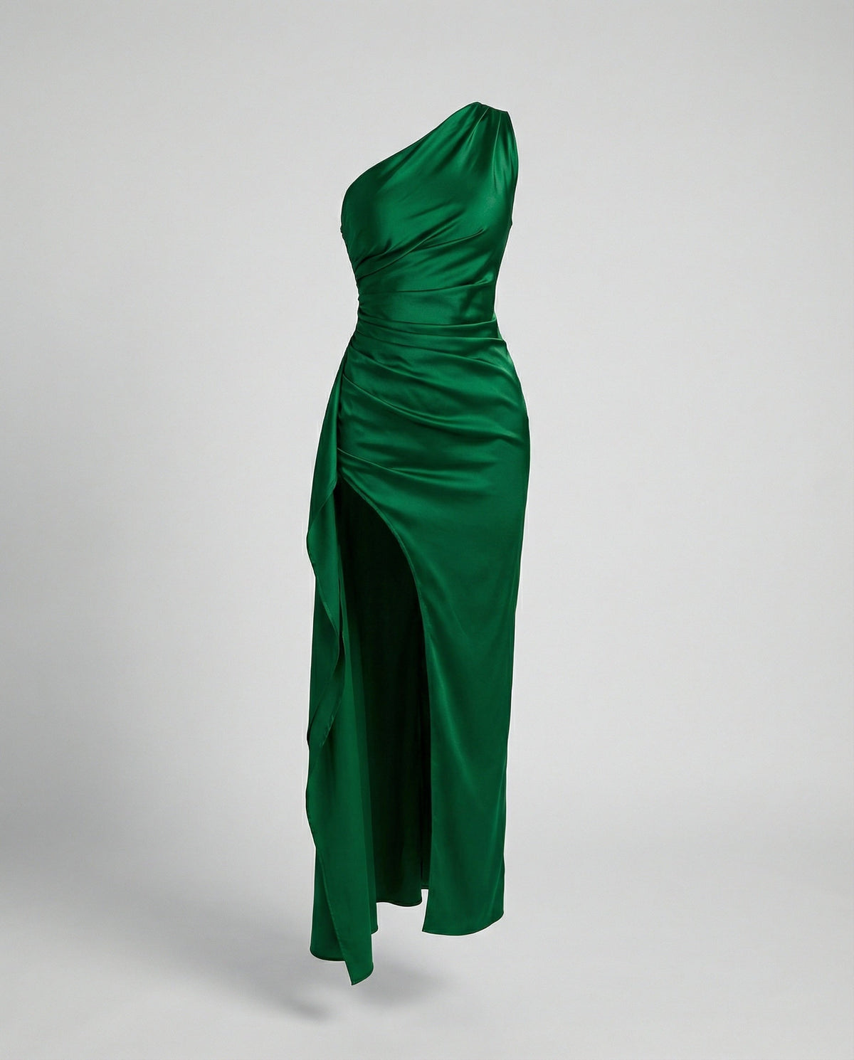 Elegant evening dress one-shouldered - product shot