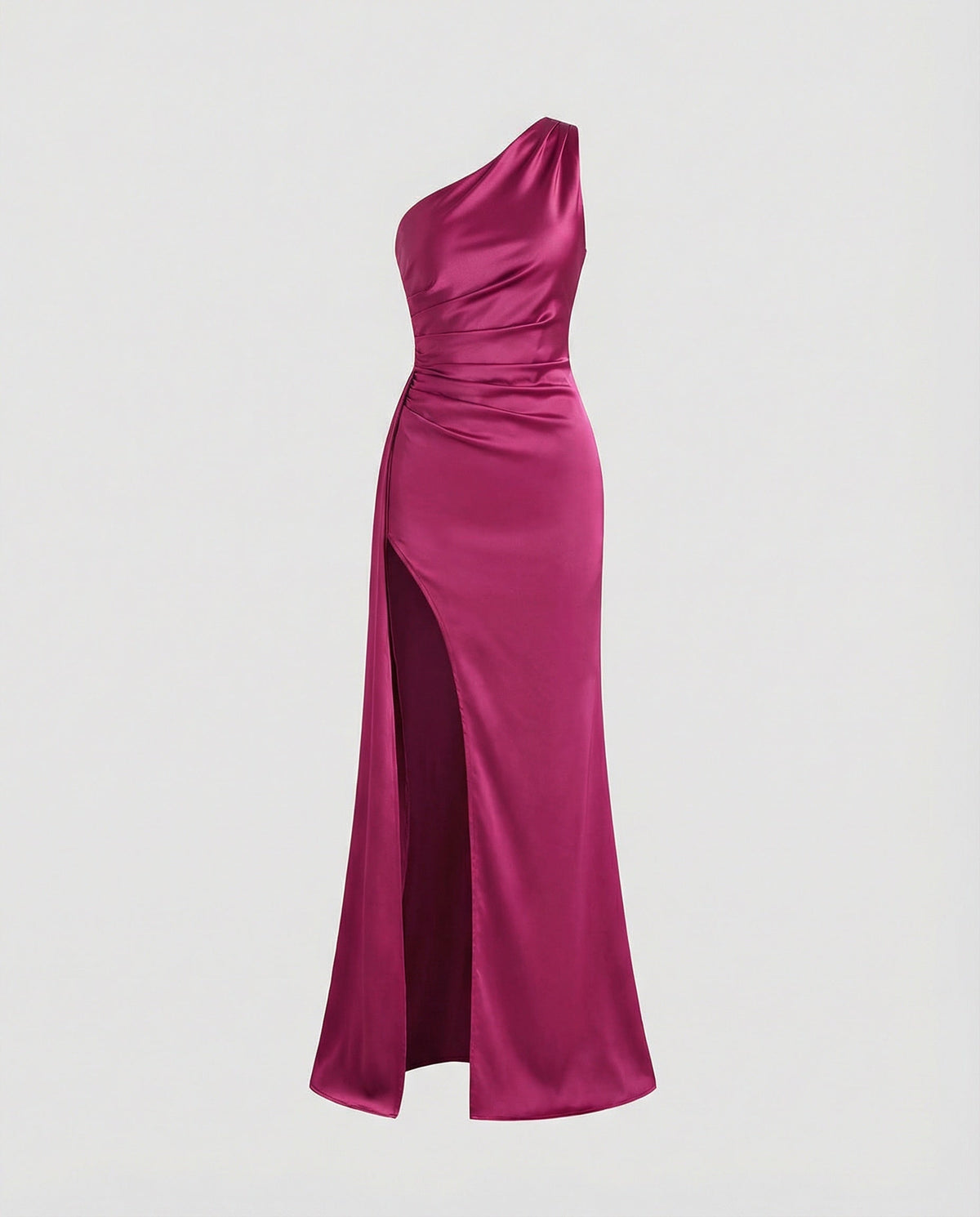 Elegant evening dress one-shouldered - product shot