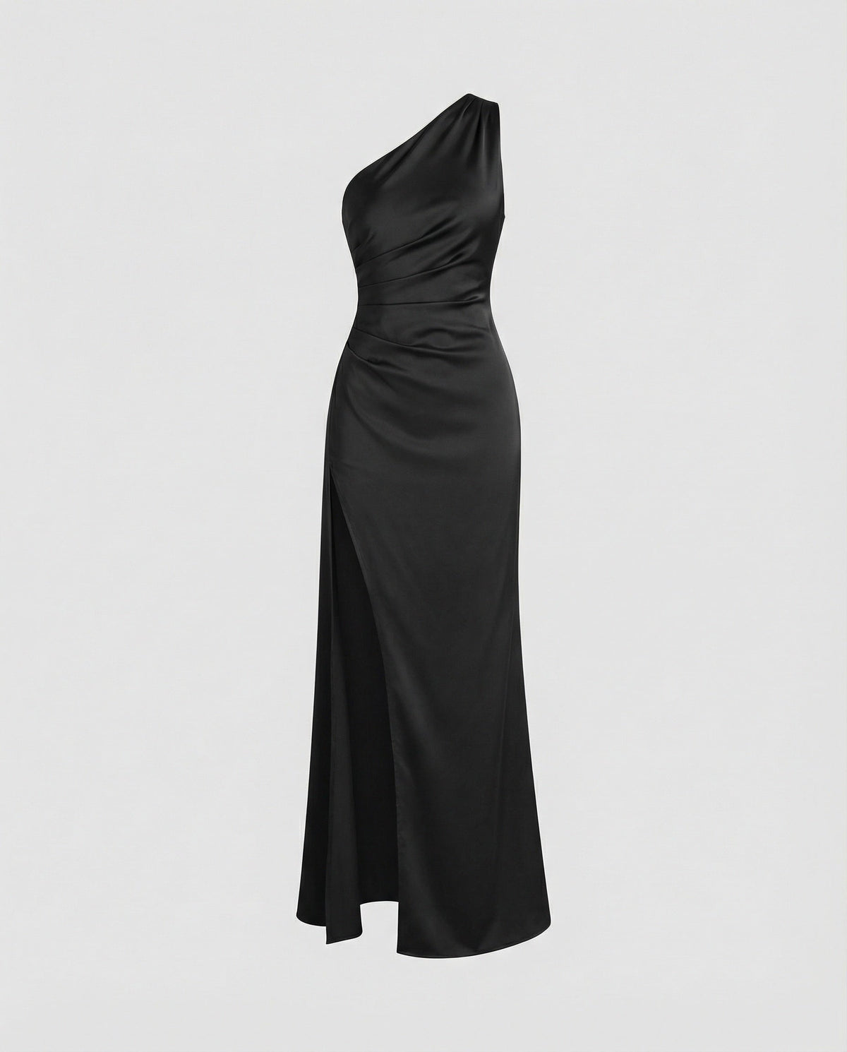 Elegant evening dress one-shouldered - product shot