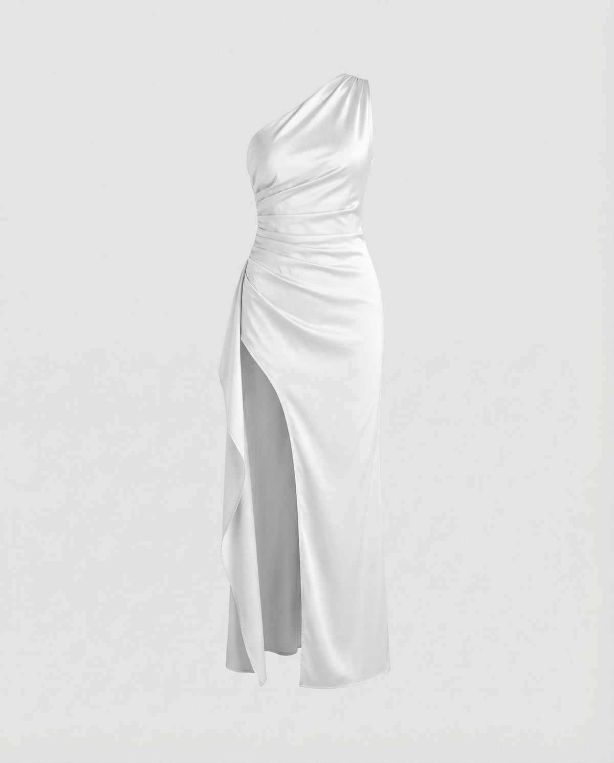 Elegant evening dress one-shouldered - product shot