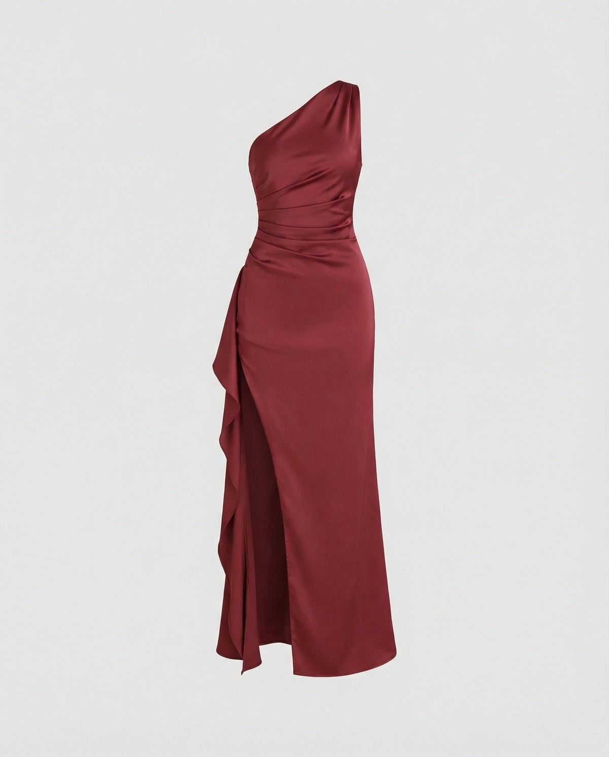 Elegant evening dress one-shouldered - product shot