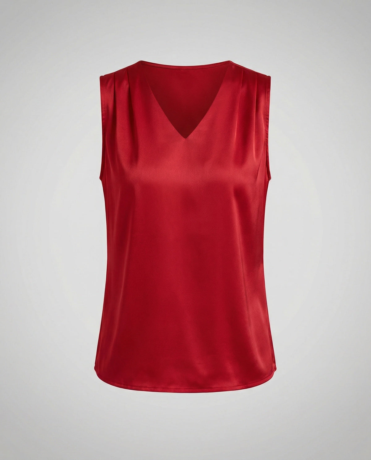 Women's Blouse Top Sleeveless V Neck - product shot