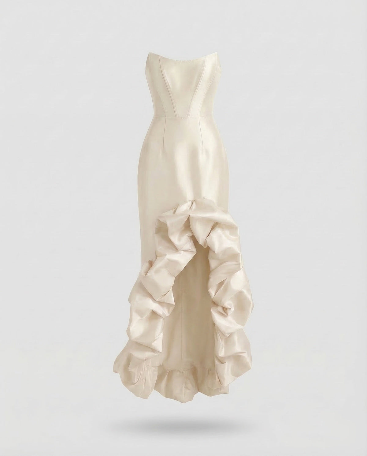 Women Evening Dress Strapless Mermaid - product shot