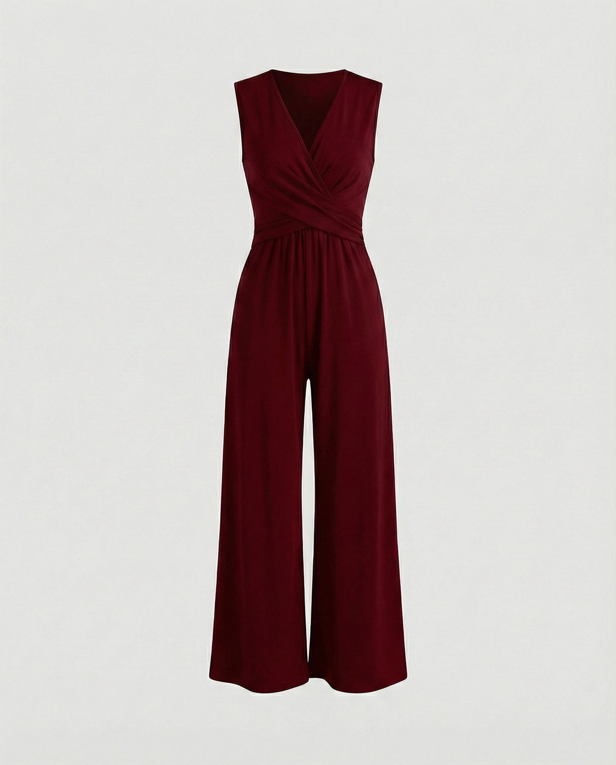 Women's Jumpsuit Palazzo Leg with Waist - product shot