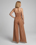 Women’s Jumpsuit elegant Spaghetti straps - back view