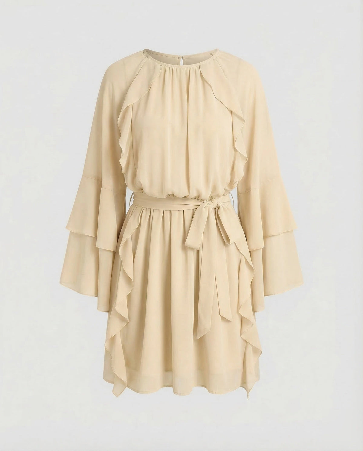 Boho Casual Dress Women Mini Dress - product shot