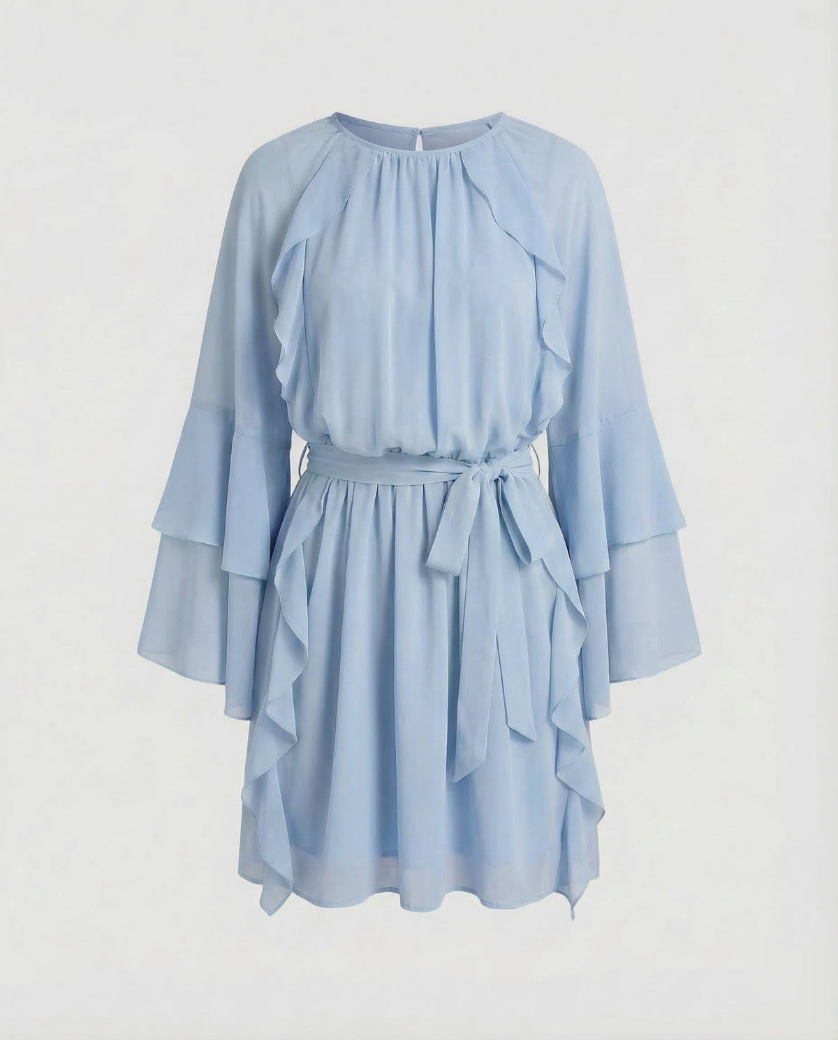 Boho Casual Dress Women Mini Dress - product shot