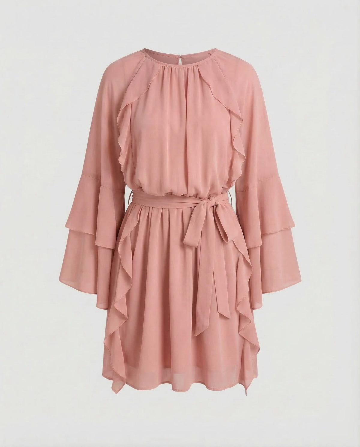 Boho Casual Dress Women Mini Dress - product shot