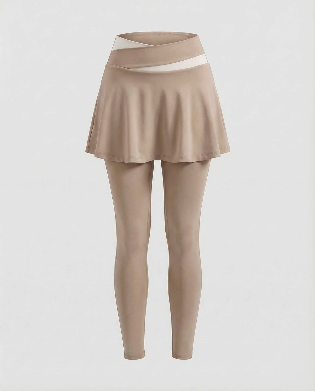 Sport leggings women with skirt - product shot