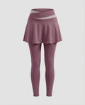 Sport leggings women with skirt - product shot