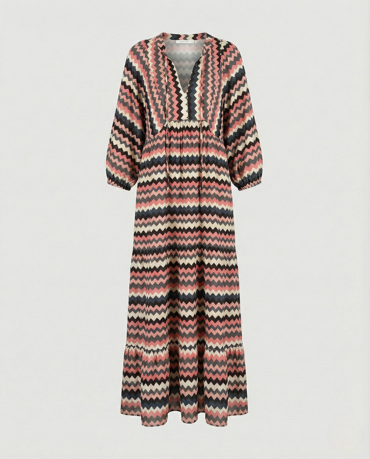 V Neck Dress Geometric Print Women - product shot