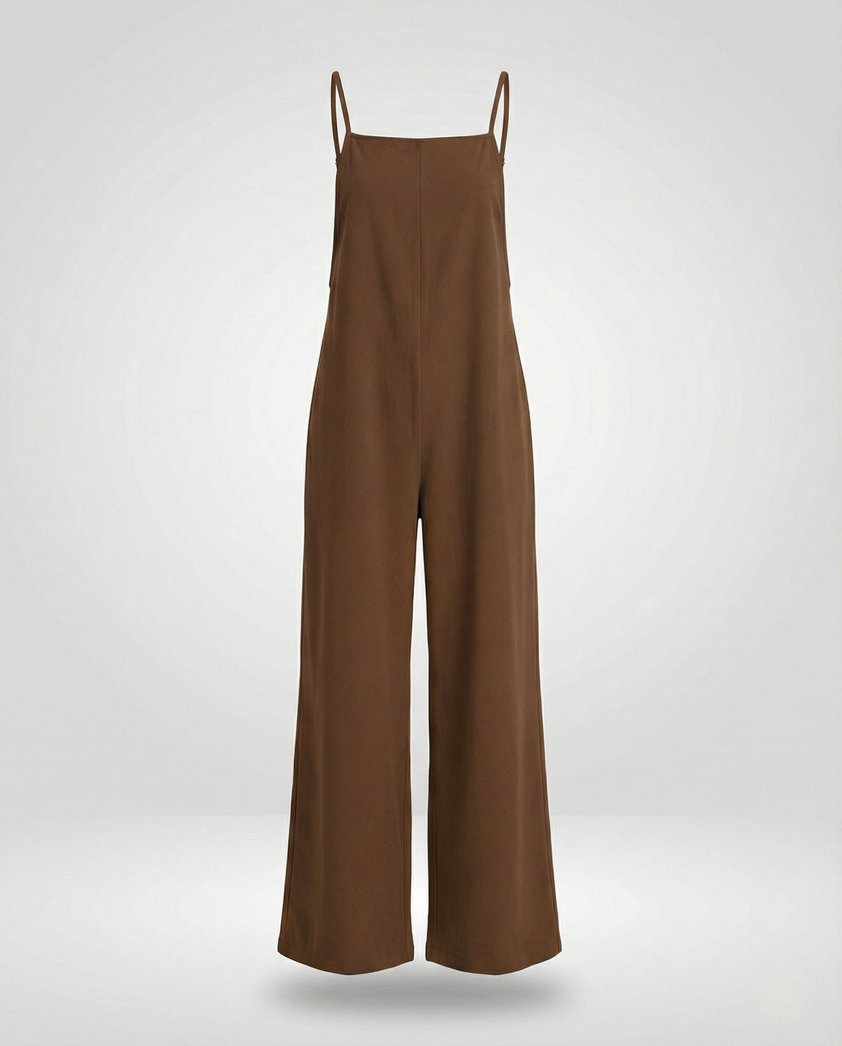 Women’s Linen Jumpsuit with Wide Leg - product shot