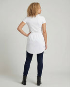 Women's Blouse Insert Button Placket - back view