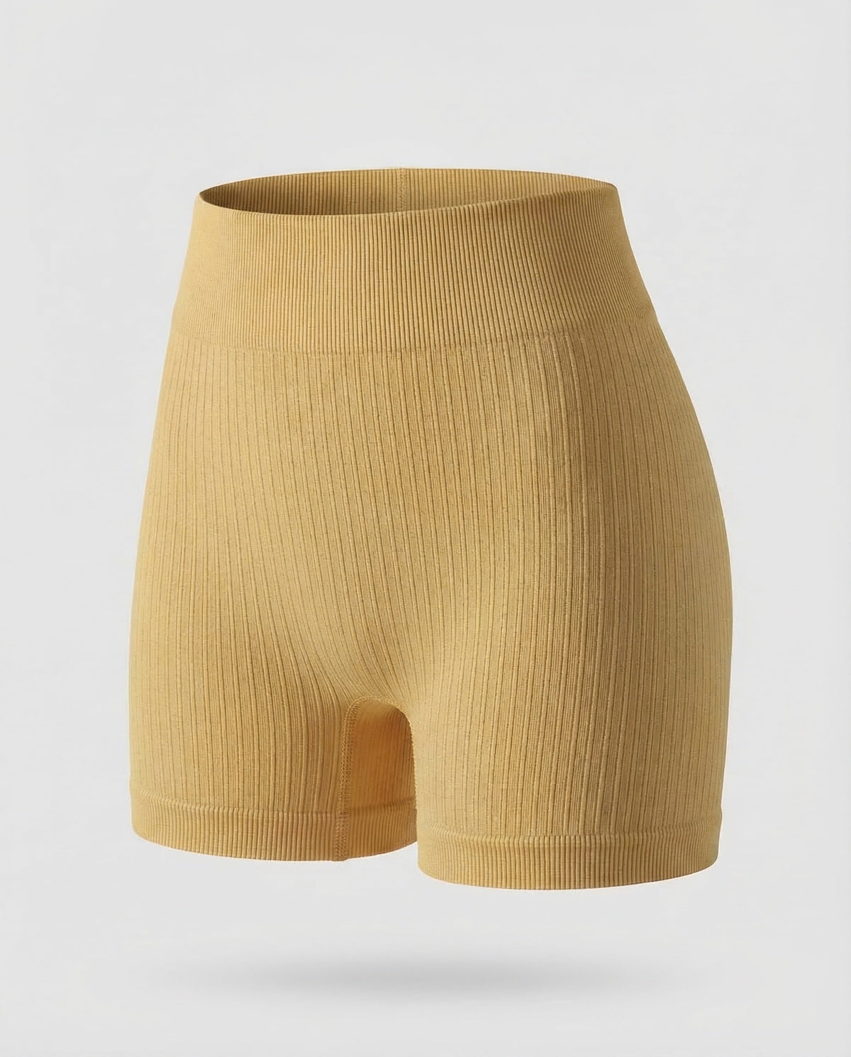 Ladies Short Ribbed Knit Leggings - product shot