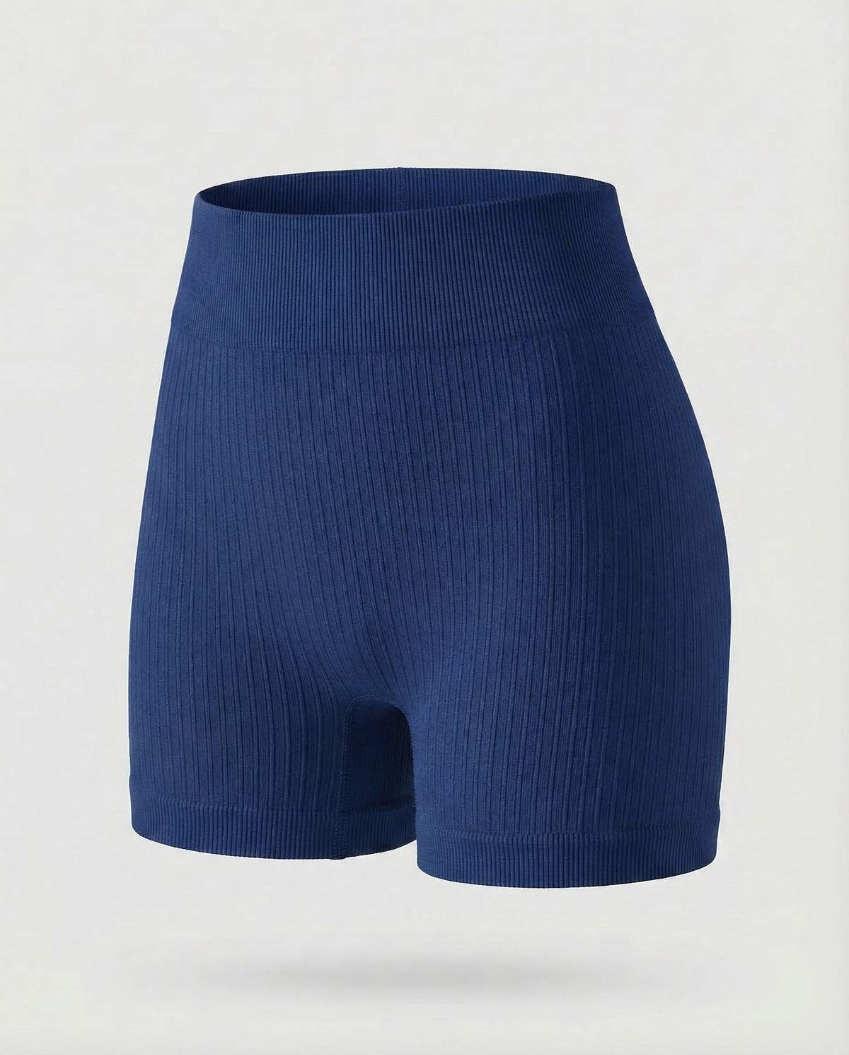 Ladies Short Ribbed Knit Leggings - product shot
