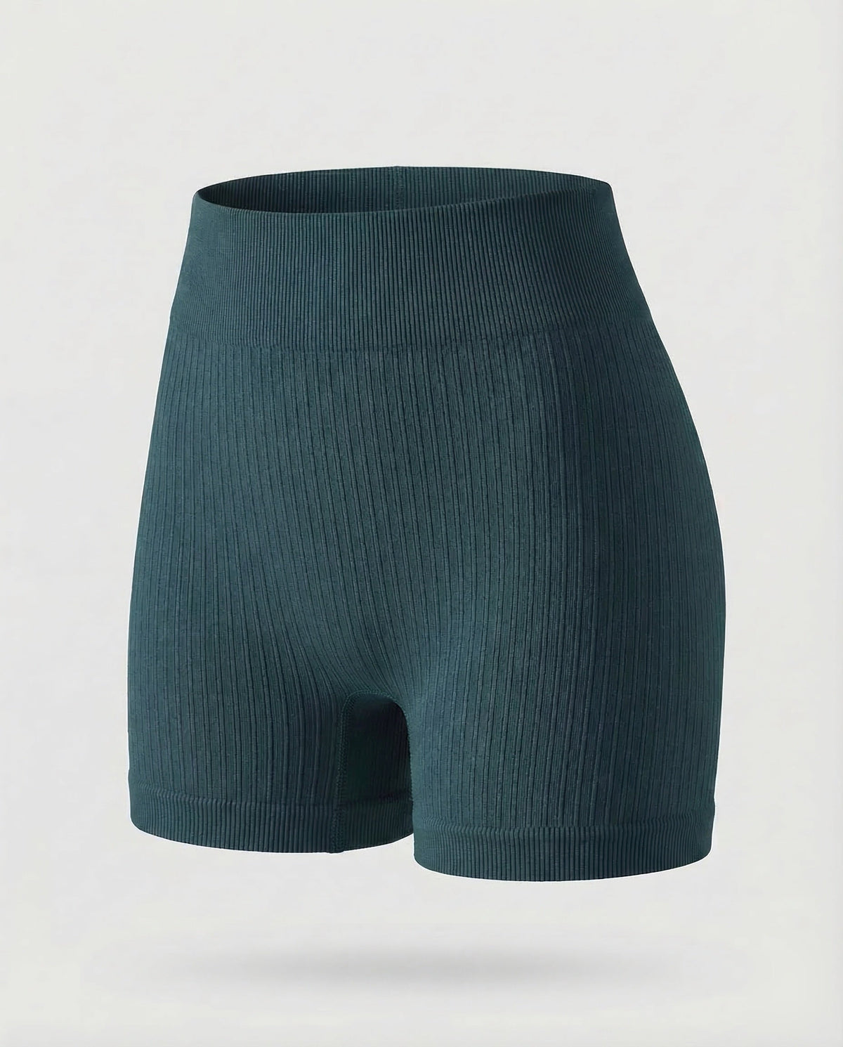 Ladies Short Ribbed Knit Leggings - product shot