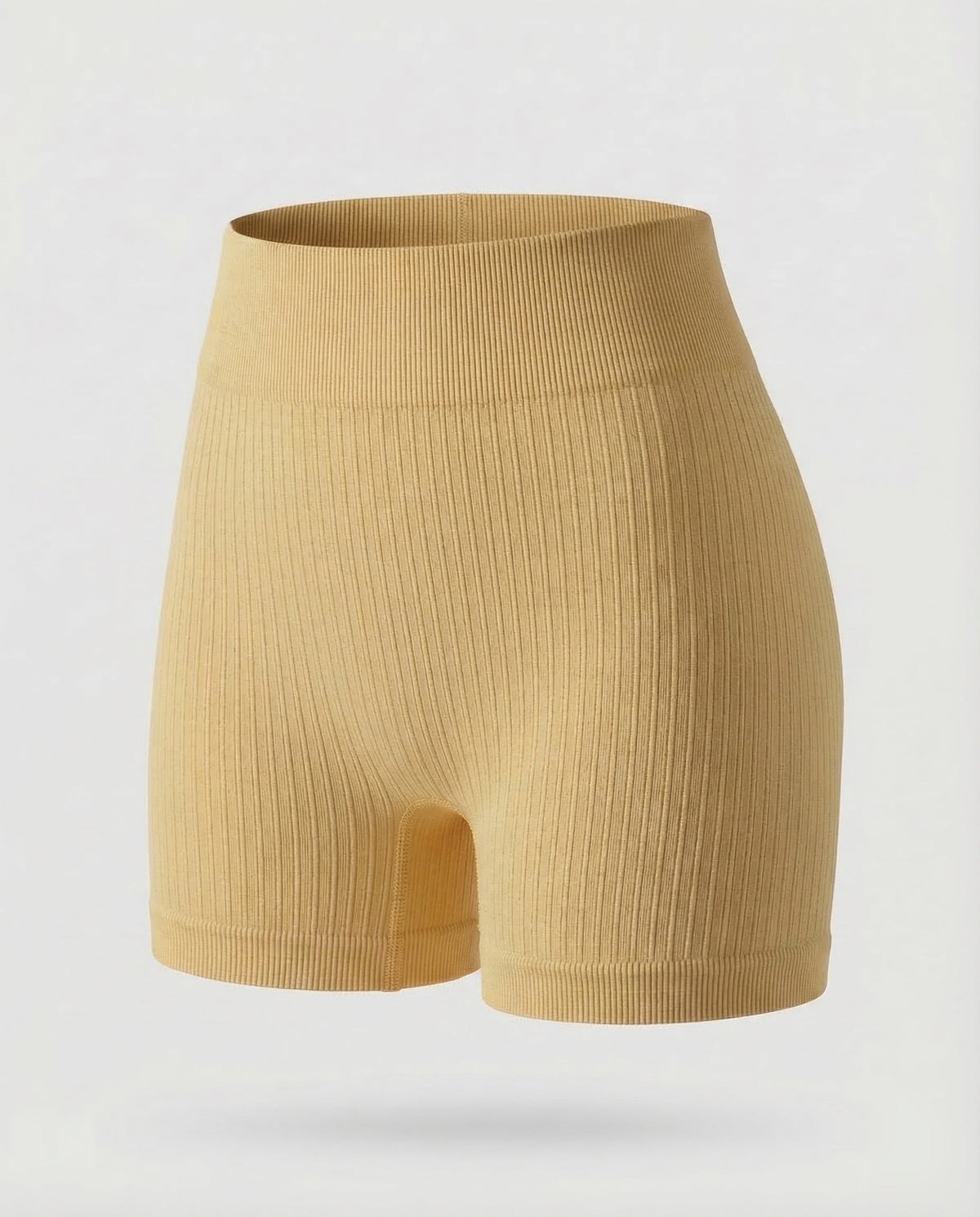 Ladies Short Ribbed Knit Leggings - product shot