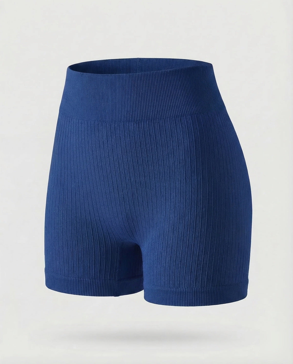 Ladies Short Ribbed Knit Leggings - product shot