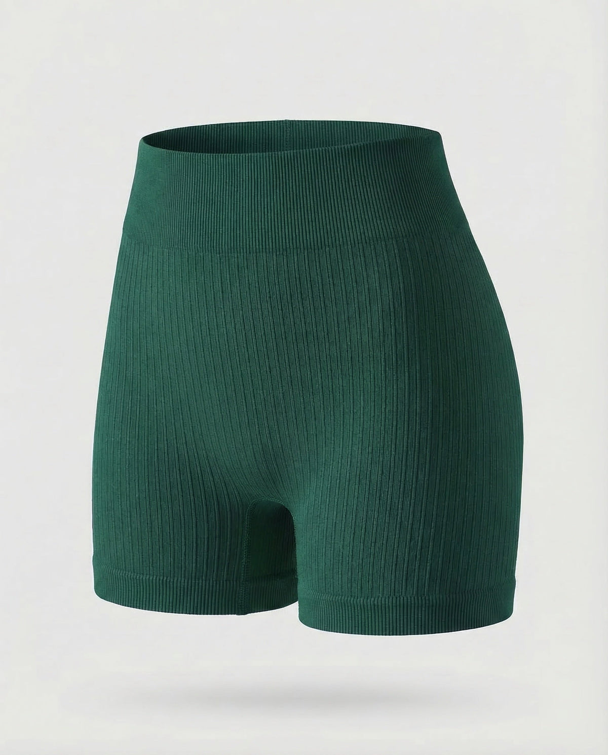 Ladies Short Ribbed Knit Leggings - product shot