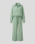Women's shirt and palazzo pants set - product shot