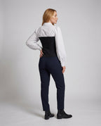 Women's Blouses-Corsets-Top Shirt Collars - back view