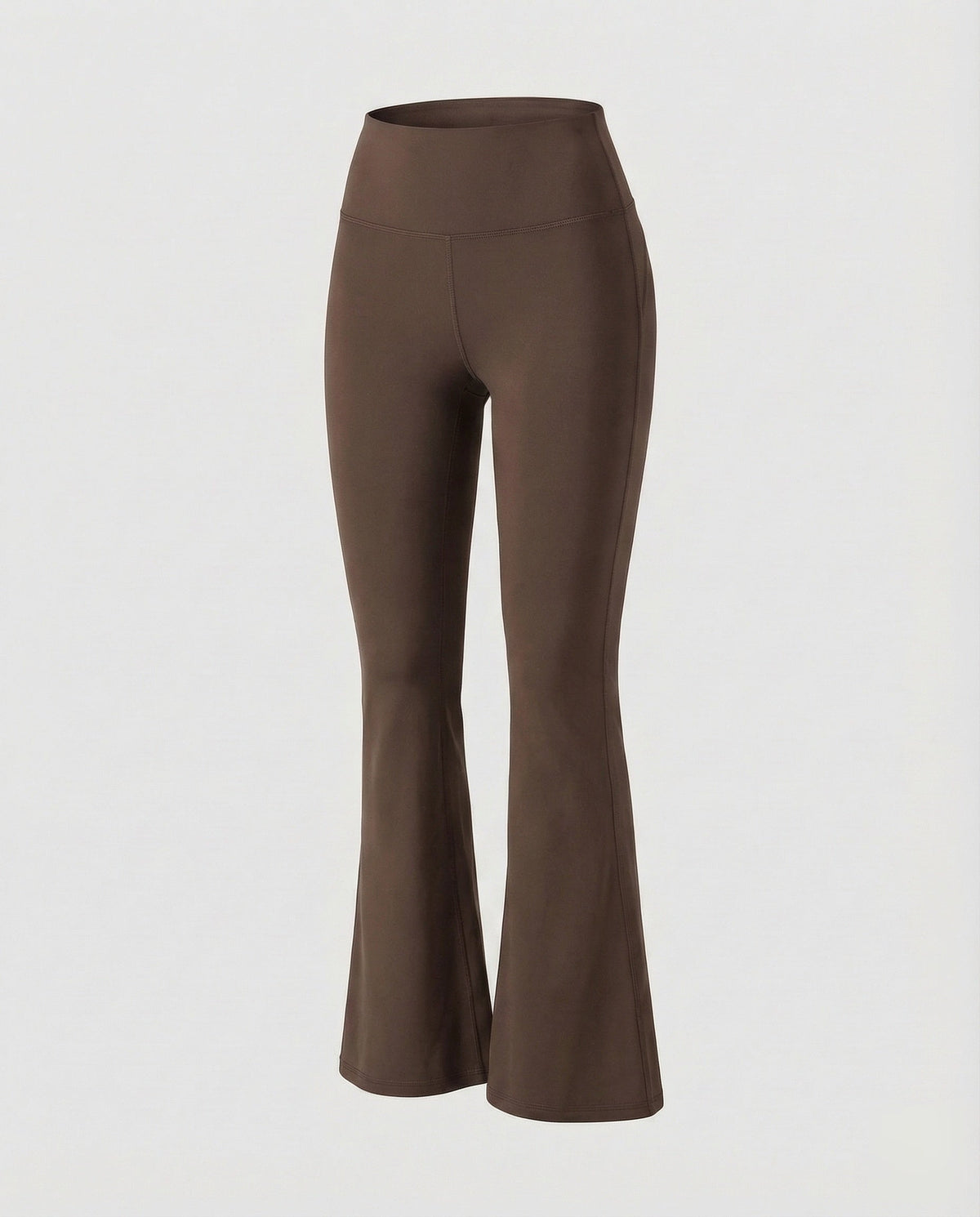 Women Flared Yoga Leggings Waist Panel - product shot