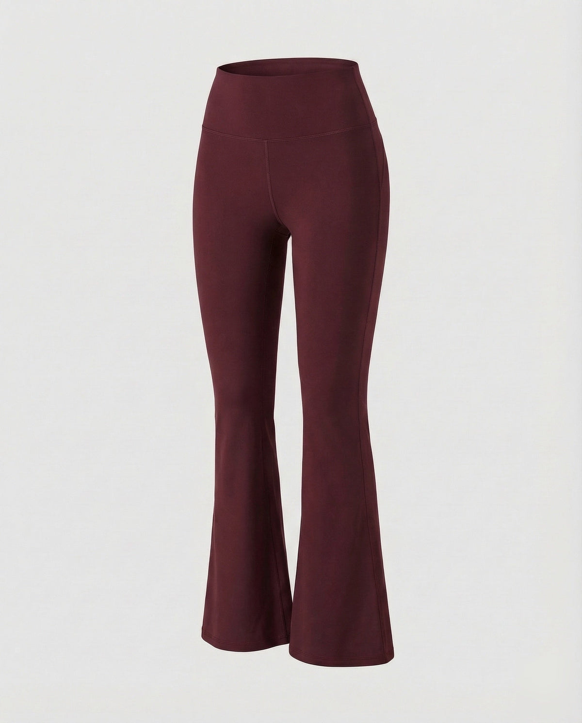 Women Flared Yoga Leggings Waist Panel - product shot