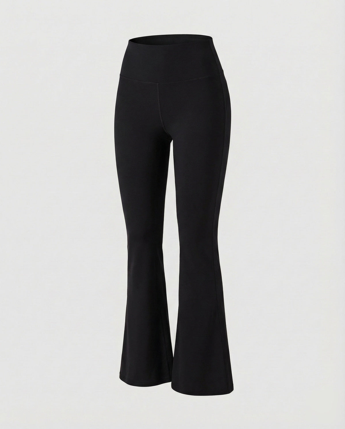 Women Flared Yoga Leggings Waist Panel - product shot