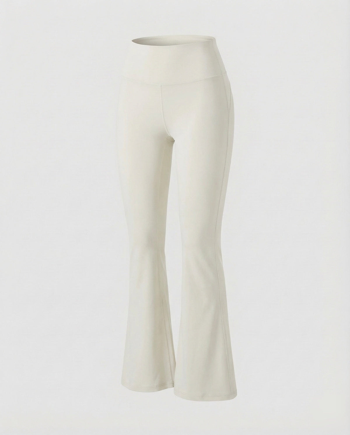 Women Flared Yoga Leggings Waist Panel - product shot