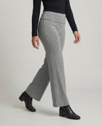 Women Jersey Leggings Cuff Band - lower body view