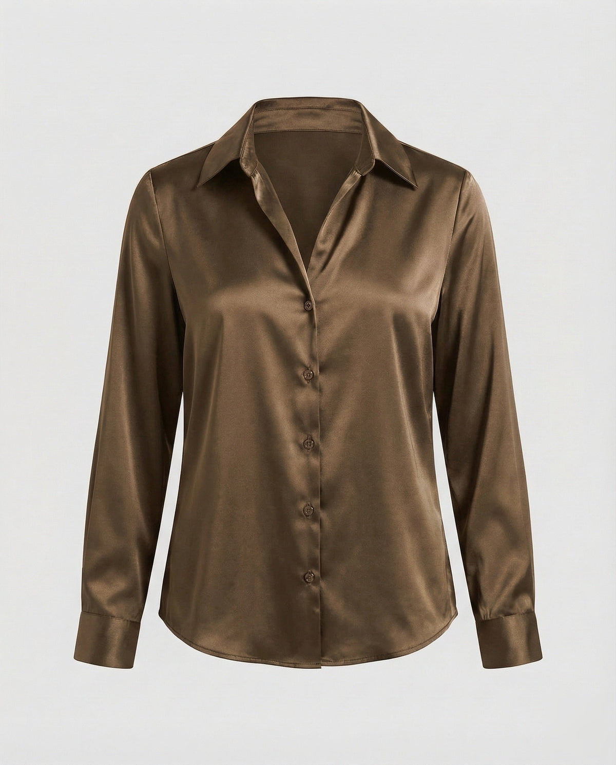 Women's short-cut blouse jacket. - product shot
