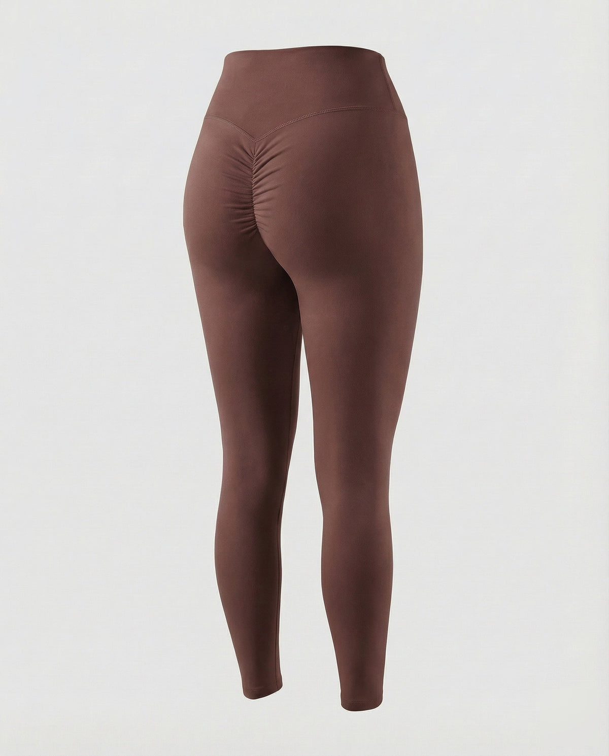 Women's shaping leggings with butt gathering - product shot