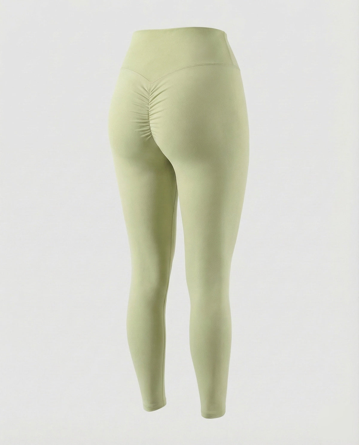 Women's shaping leggings with butt gathering - product shot