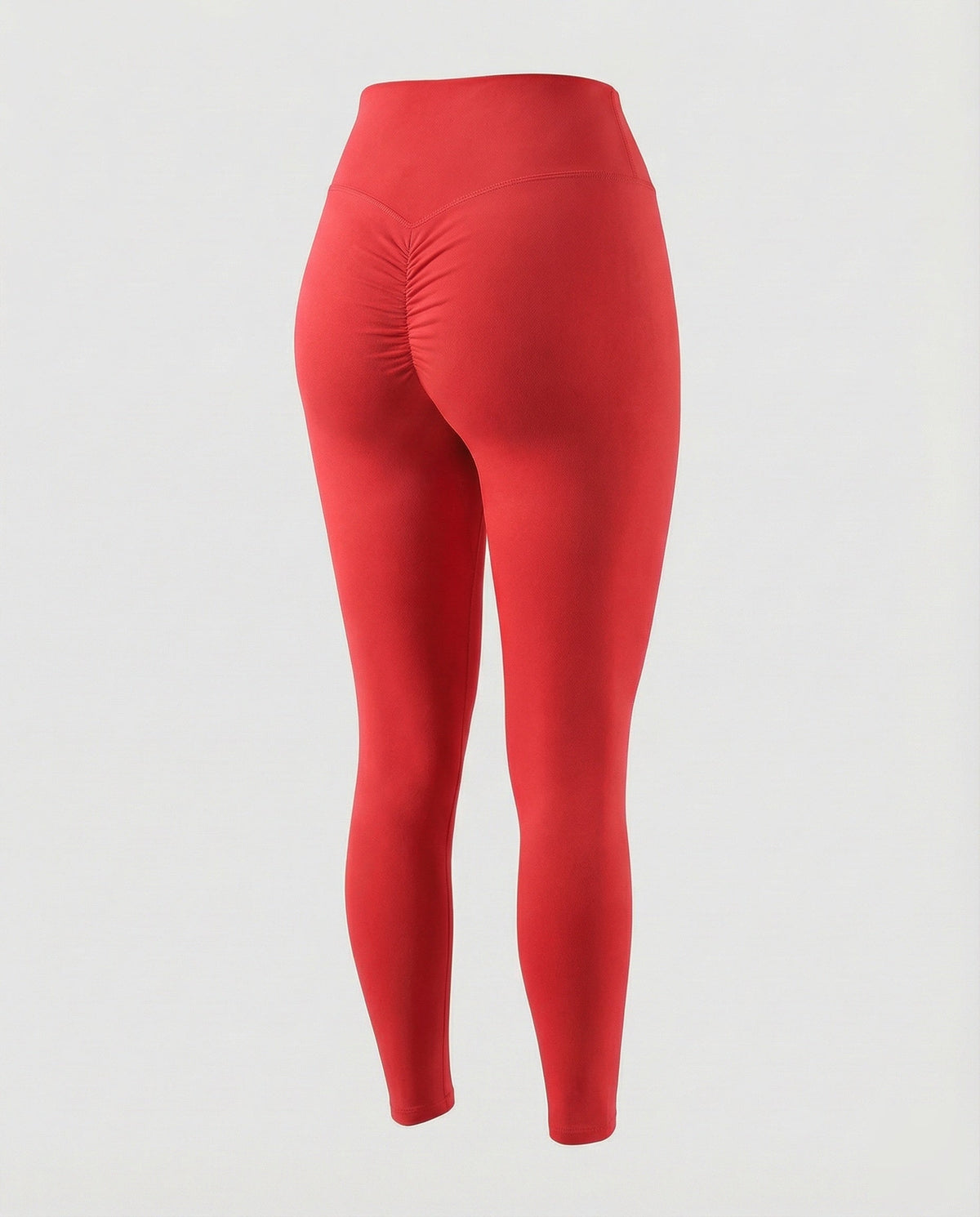Women's shaping leggings with butt gathering - product shot