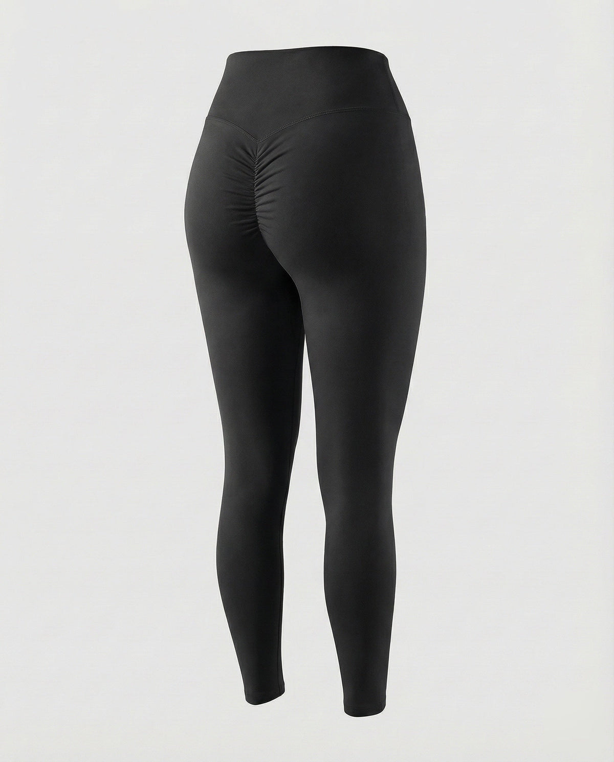 Women's shaping leggings with butt gathering - product shot