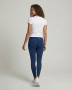 Women shaping leggings with ventilation - back view