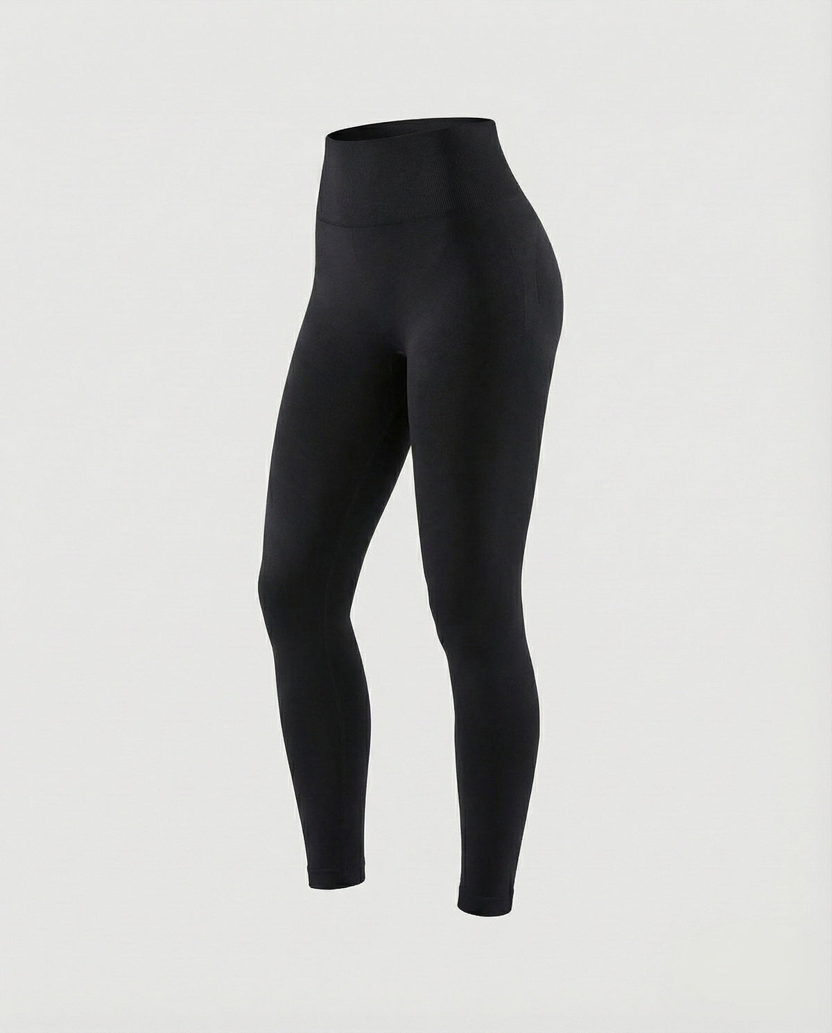 Women's functional leggings with ribbed texture - product shot