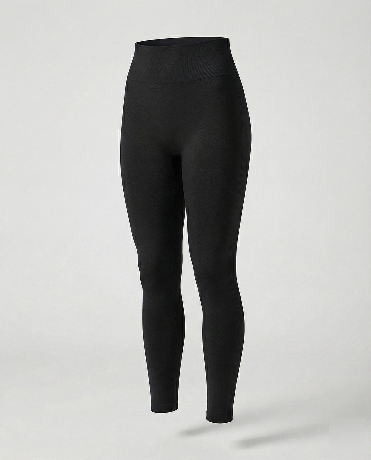 Women's high-waisted leggings with tummy support - product shot