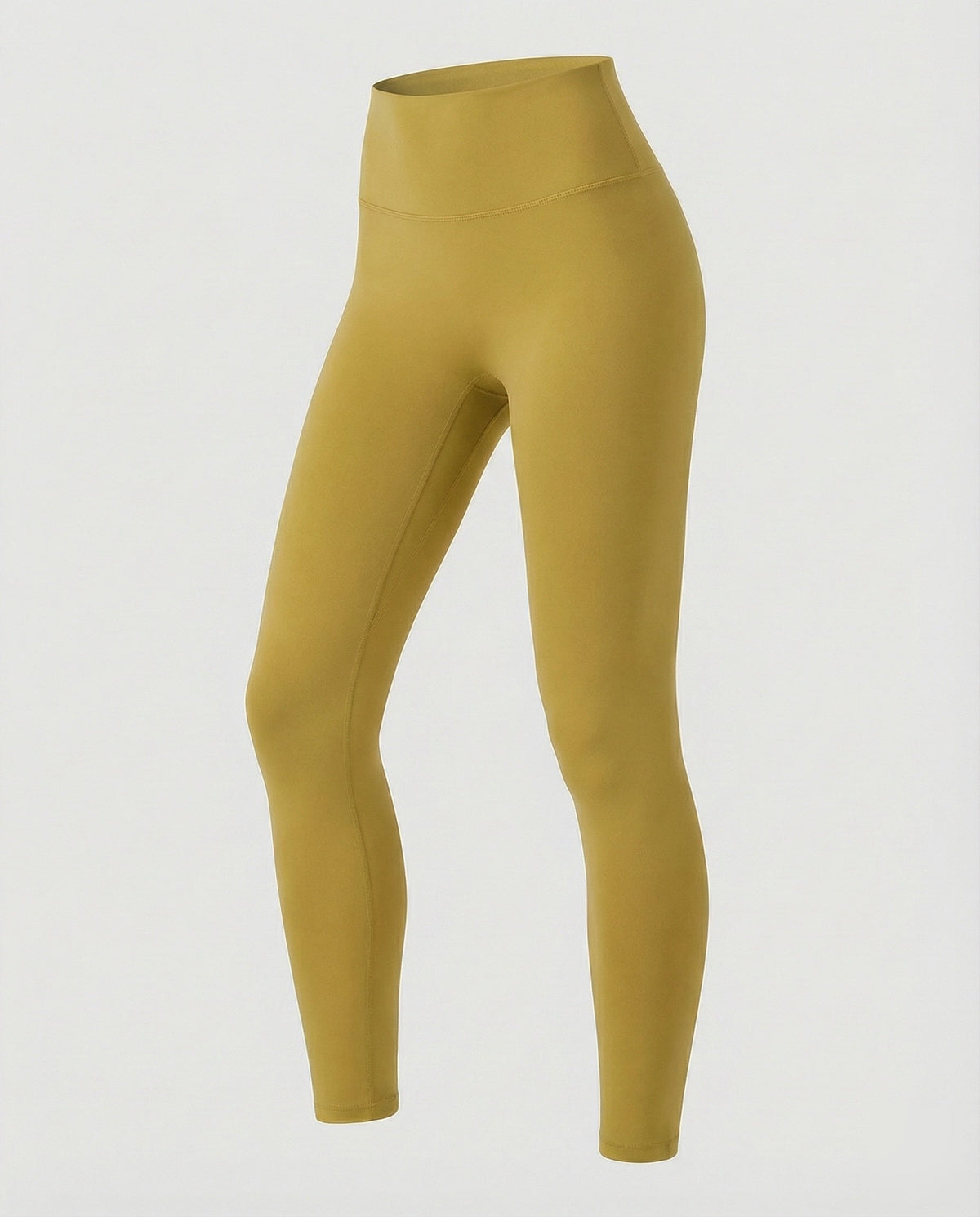 Women's high-cut comfort form leggings with hip contour - product shot