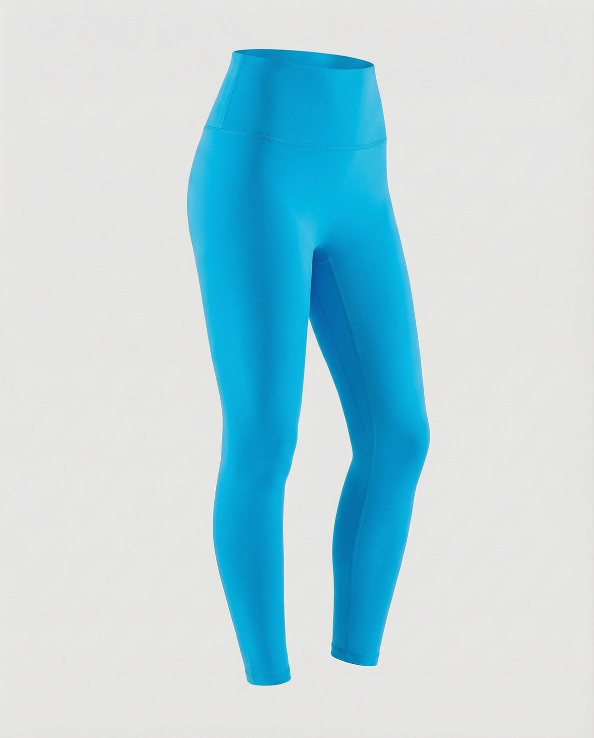 Women's high-waisted compression leggings with micro-stretch - product shot