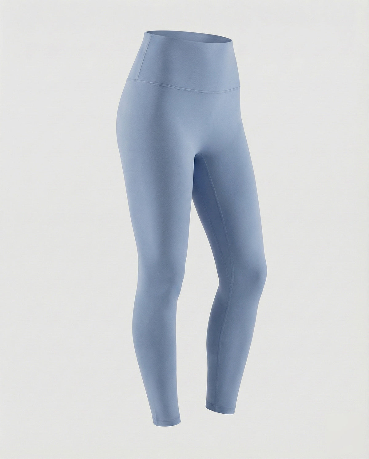 Women's high-waisted compression leggings with micro-stretch - product shot